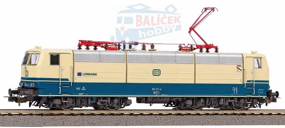 51352 PIKO - H0 - Elektrická lokomotiva BR 181.2 "Lorraine"