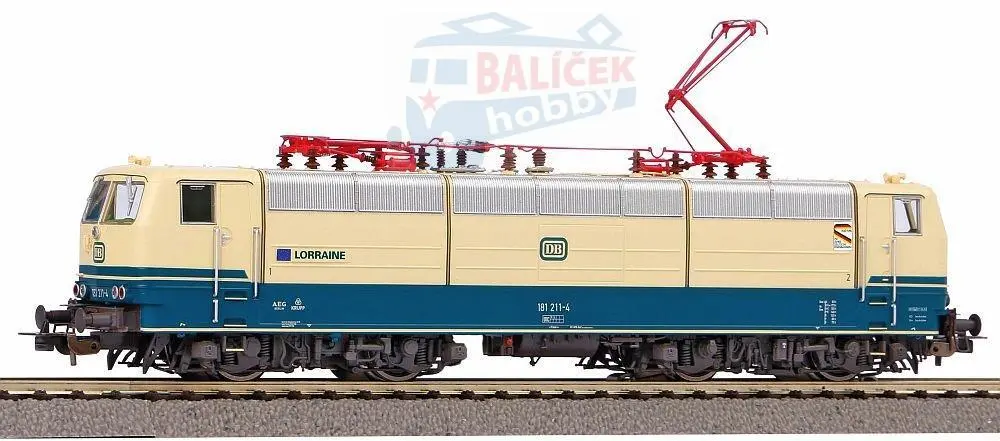 51353 PIKO - H0 - Elektrická lokomotiva BR 181.2 "Lorraine", DCC se zvukem