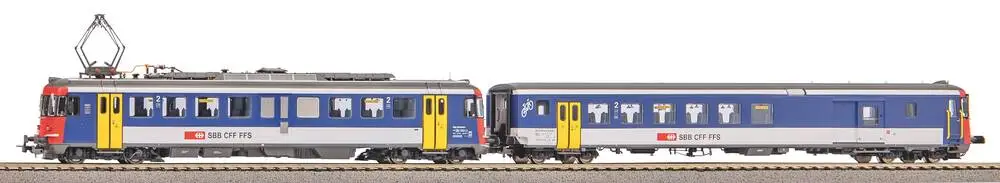 96855 PIKO - Elektrická souprava Rbe 4/4, NPZ, DCC se zvukem AC ~
