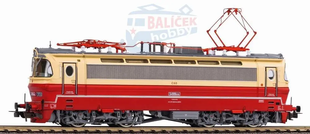 51390 PIKO - H0 - Elektrická lokomotiva S499.1 "Laminátka" ČSD se zvukem