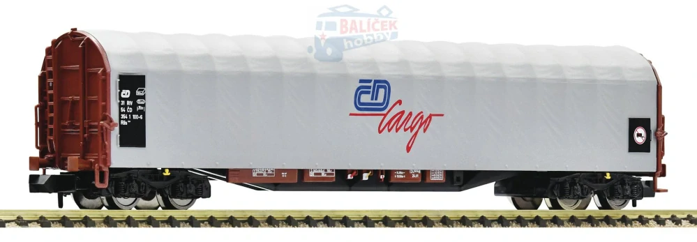837715 Fleischmann N Vůz se shrnovací plachtou řady Rils, ČD Cargo