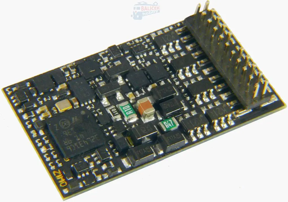MN330P22 Zimo - miniaturní lokodekodér Plux22 NEM658