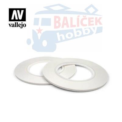 Vallejo T07008 2x Flexibilní maskovací páska (2mm x 18m)
