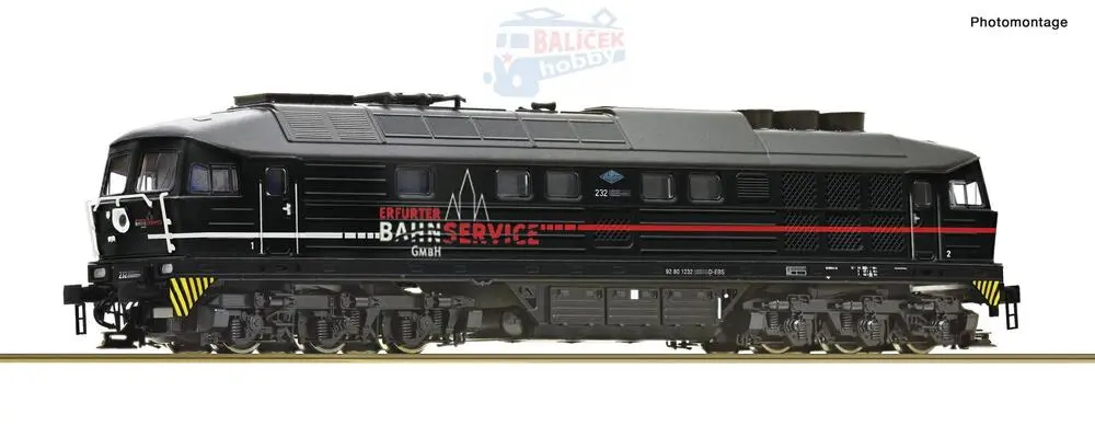 TT - Dieselová lokomotiva BR 232, EBS