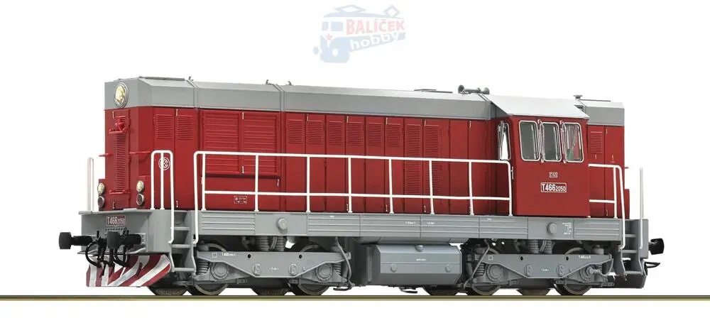 H0 - Dieselová lokomotiva T466.2050 Kocour ČSD