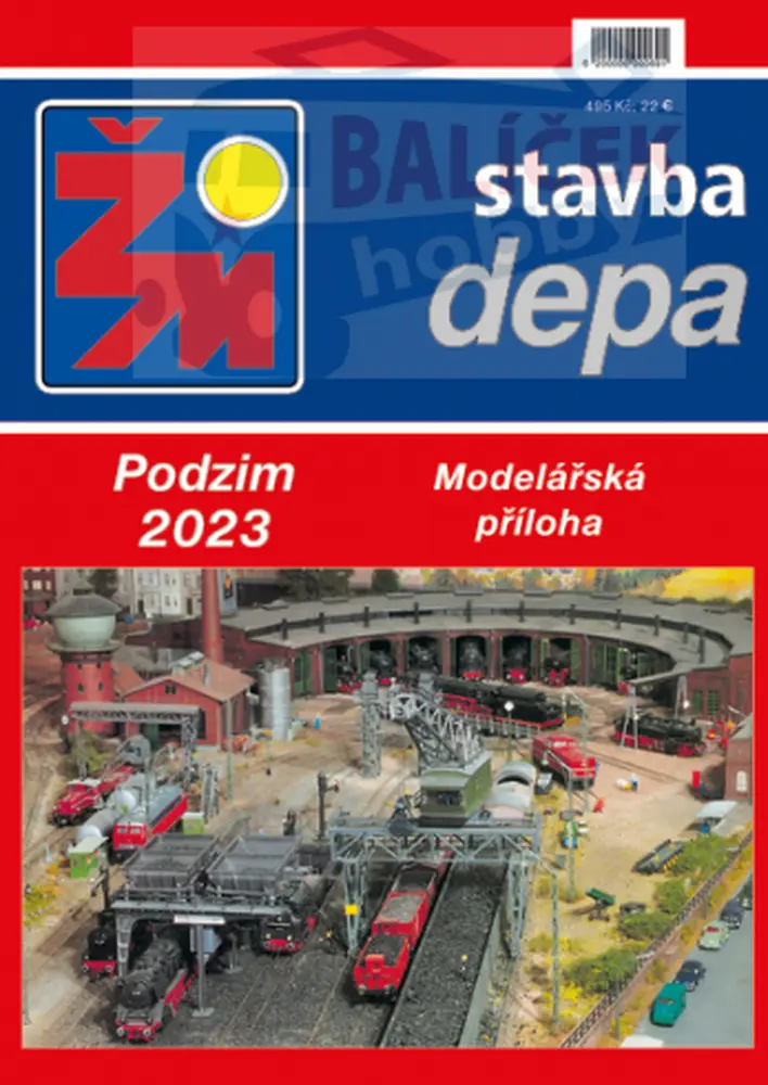 Železniční magazín - Stavba depa 2023