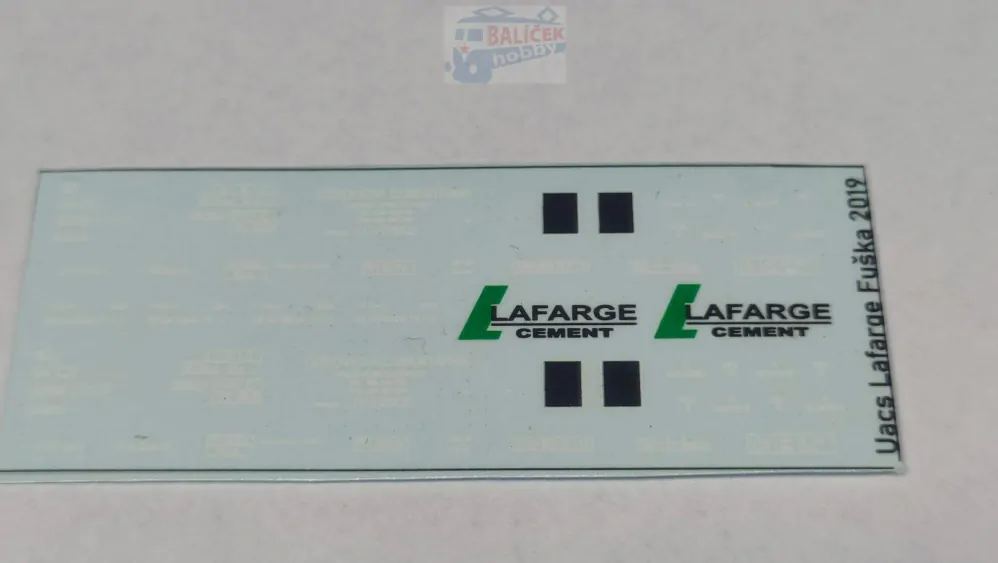 Obtisk - Uacs/RAJ Lafarge - Čížkovice