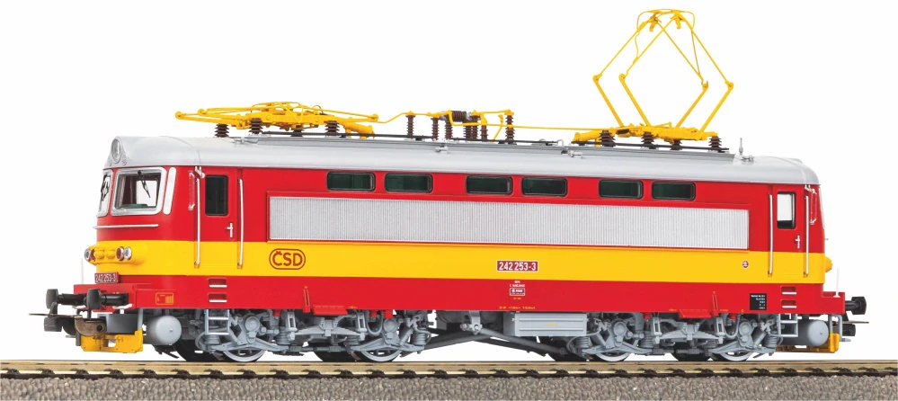 H0 - Elektrická lokomotiva 242 ČSD, Plecháč