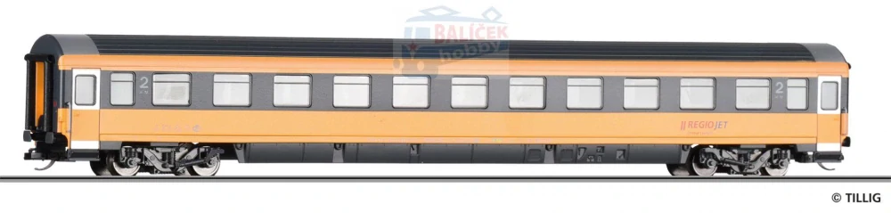 TT - rychlíkový vůz Bmz Regiojet č. 91 062