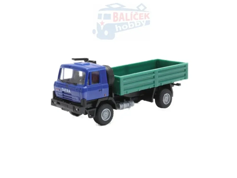 Tatra 815 4x4 modrý / zelený valník HO 1/87