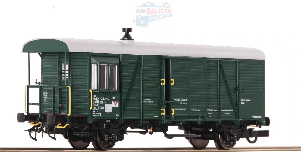 H0 - služební vůz Daa-k ZSSK Cargo, Ep. VI
