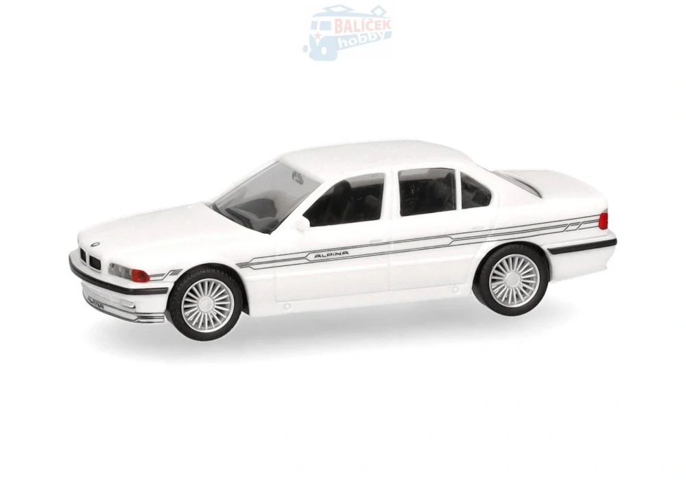 H0 - BMW Alpina B12 5.7 (E38), bílá