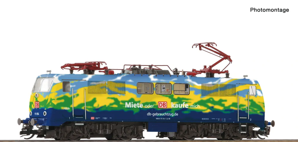 TT - DCC/ZVUK Elektrická lokomotiva 111 074-1 DB