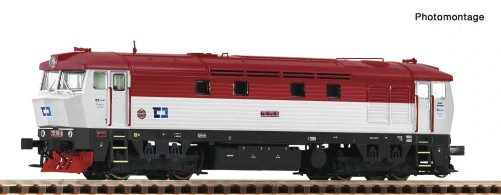 TT - Dieselová lokomotiva 751 176-9, ČD Cargo