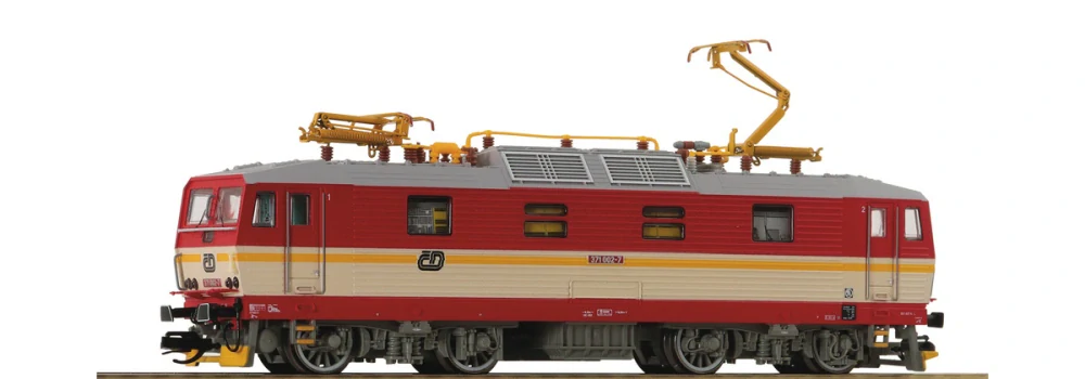 TT - Elektrická lokomotiva řady 371 Bastard ČD