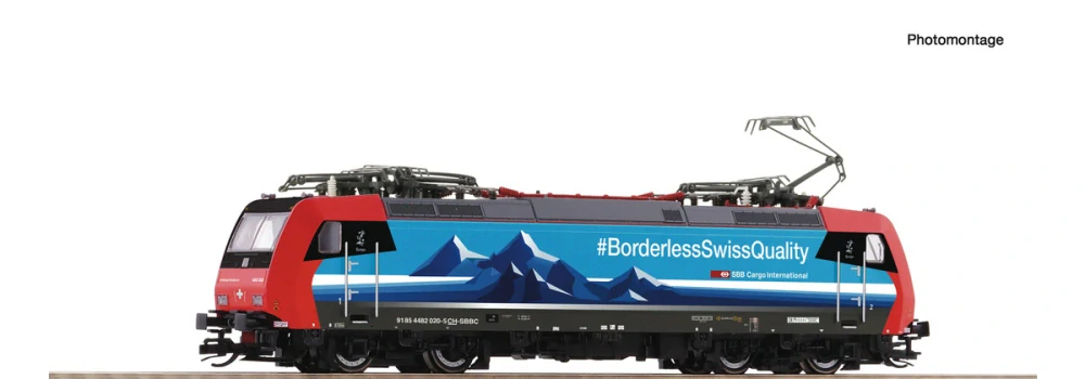 TT - Elektrická lokomotiva Re 482 SBB Cargo