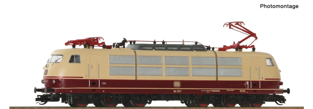 TT - Elektrická lokomotiva 103 113-7 DB