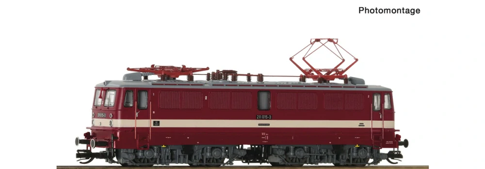 TT - Elektrická lokomotiva 211 015-3 DR