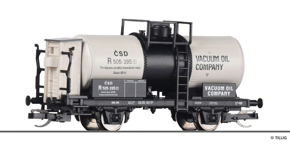 TT - Cisternový vůz „VACUUM OIL COMPANY“, ČSD, Ep. II