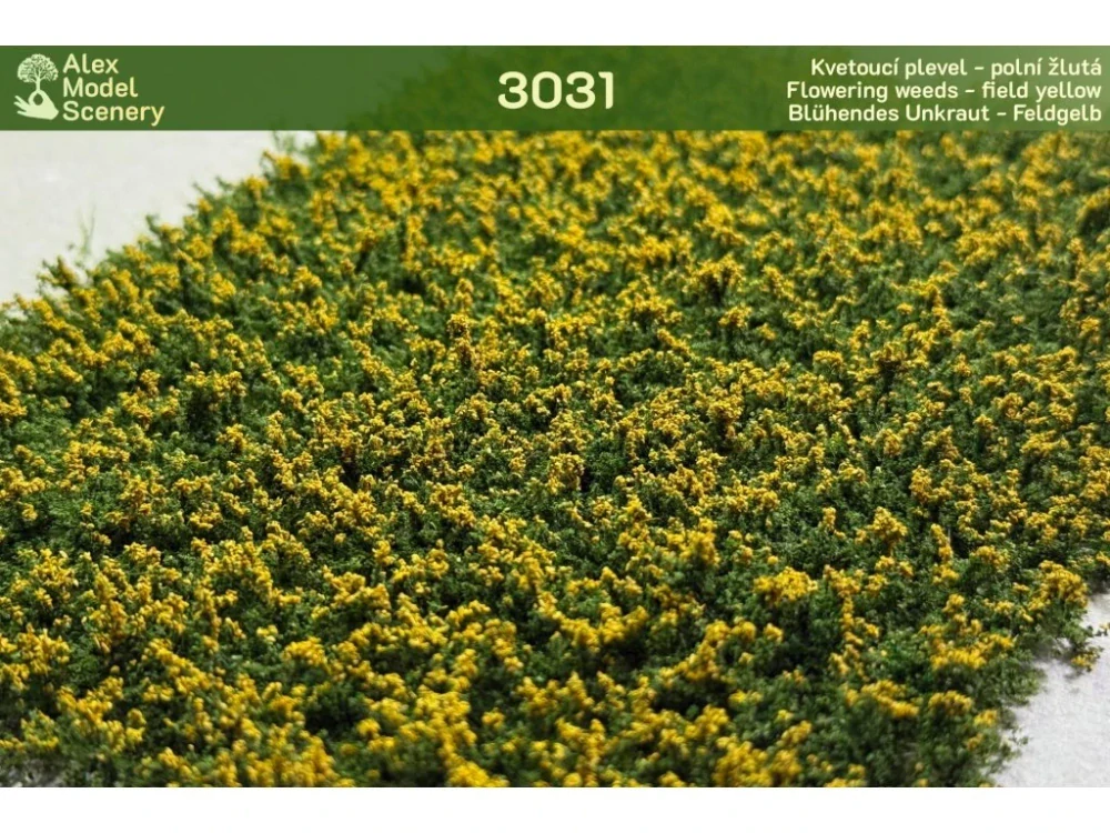 Kvetoucí plevel - polní žlutá - AMS-3031
