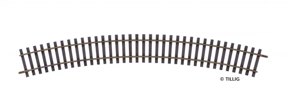 H0 - R31 - Oblouková kolej 484 mm/30°