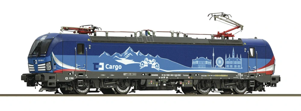 H0 - elektrická (dieselová) lokomotiva řady 393 002-1 ČD Cargo, Vectron