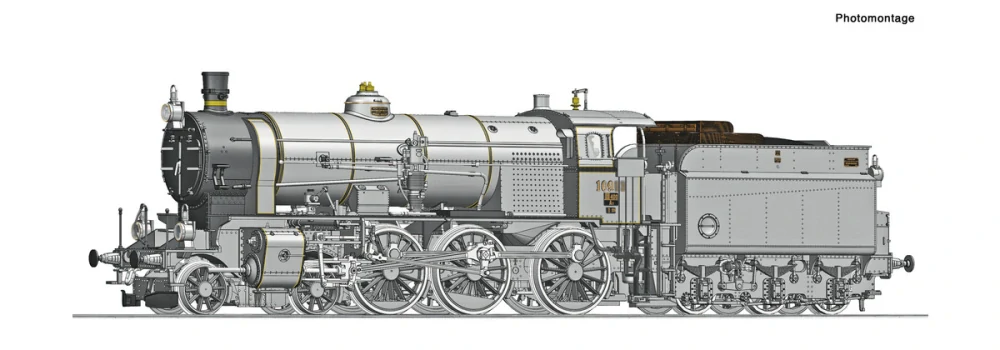 H0 - 7110047 - Steam locomotive class 109, Südbahn