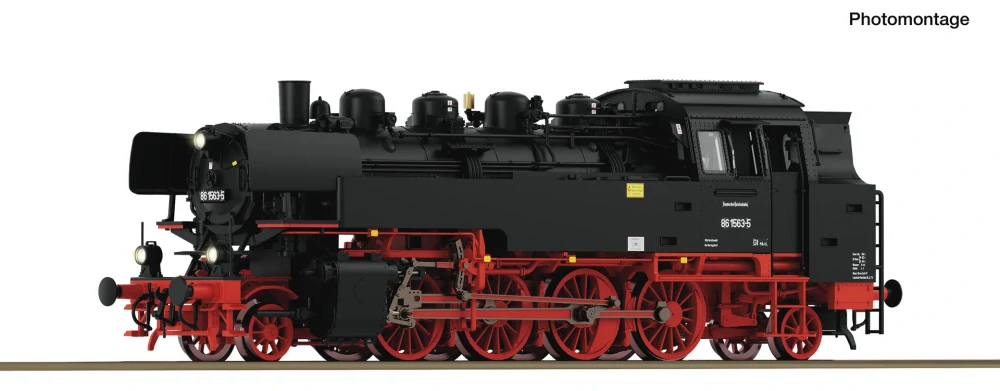 H0 - Parní lokomotiva BR 86 DR