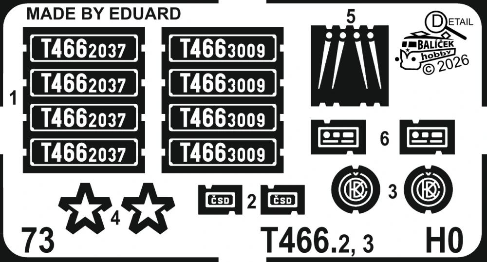 H0 - T466.2037, T466.3009 - nebarvená
