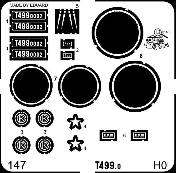 H0 - T499.0002 - nebarvená