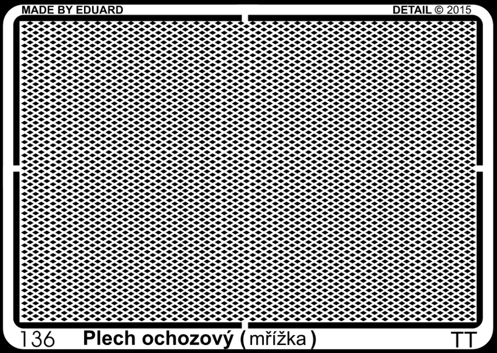 TT - Plech ochozový (mřížka)