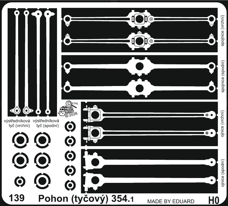 H0 - Pohon (tyčový) 354.1