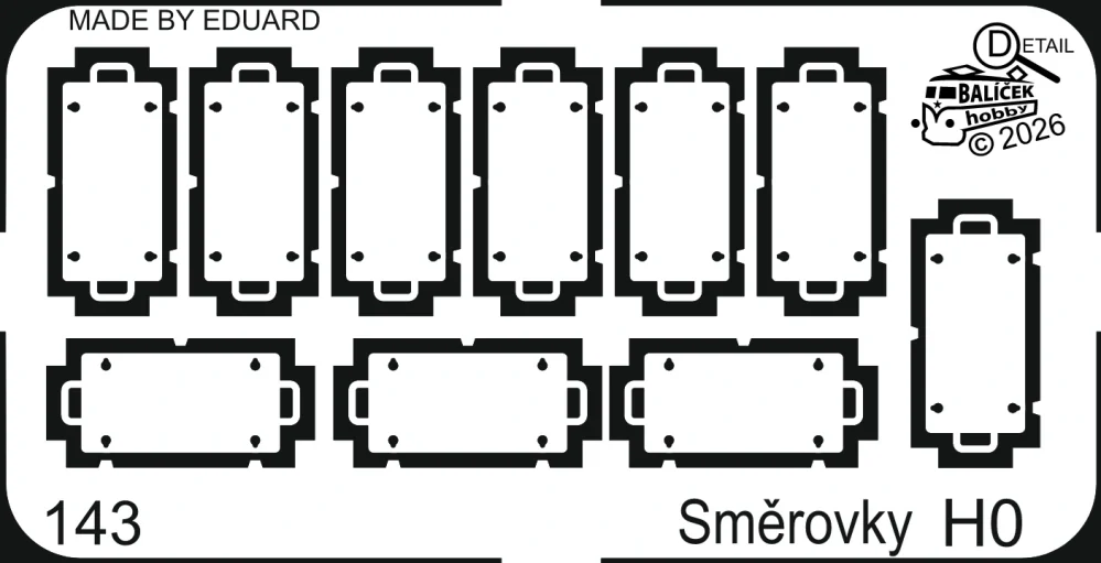 H0 - Směrovky