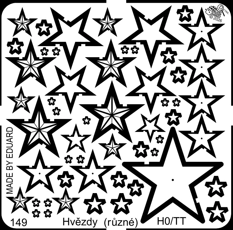 H0 - Hvězdy - nebarvená