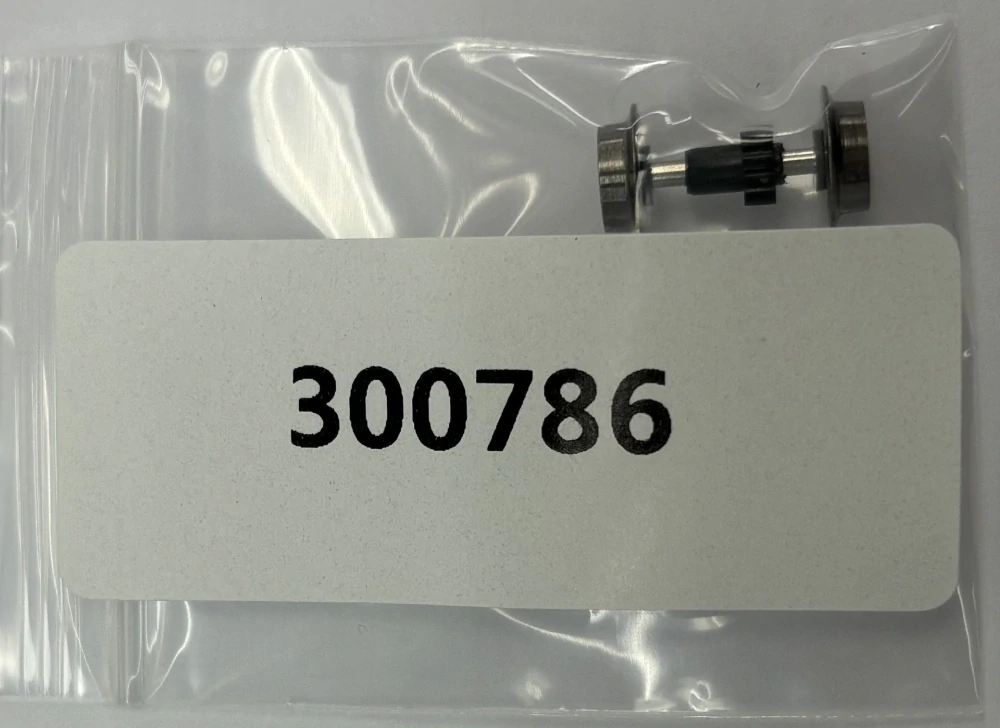 Náhradní dvojkolí bez bandáže s převodem - ROCO 300786 - TT BR650 / Kuehn 840