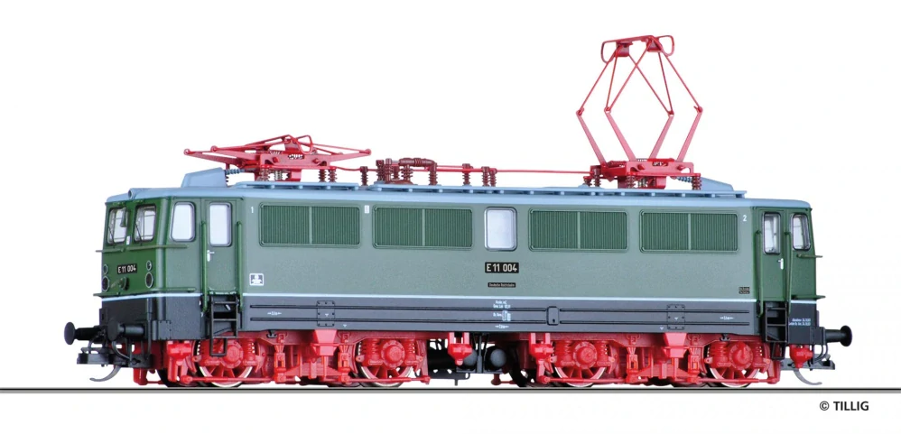 TT - Elektrická lokomotiva E 11, DR, Ep. III