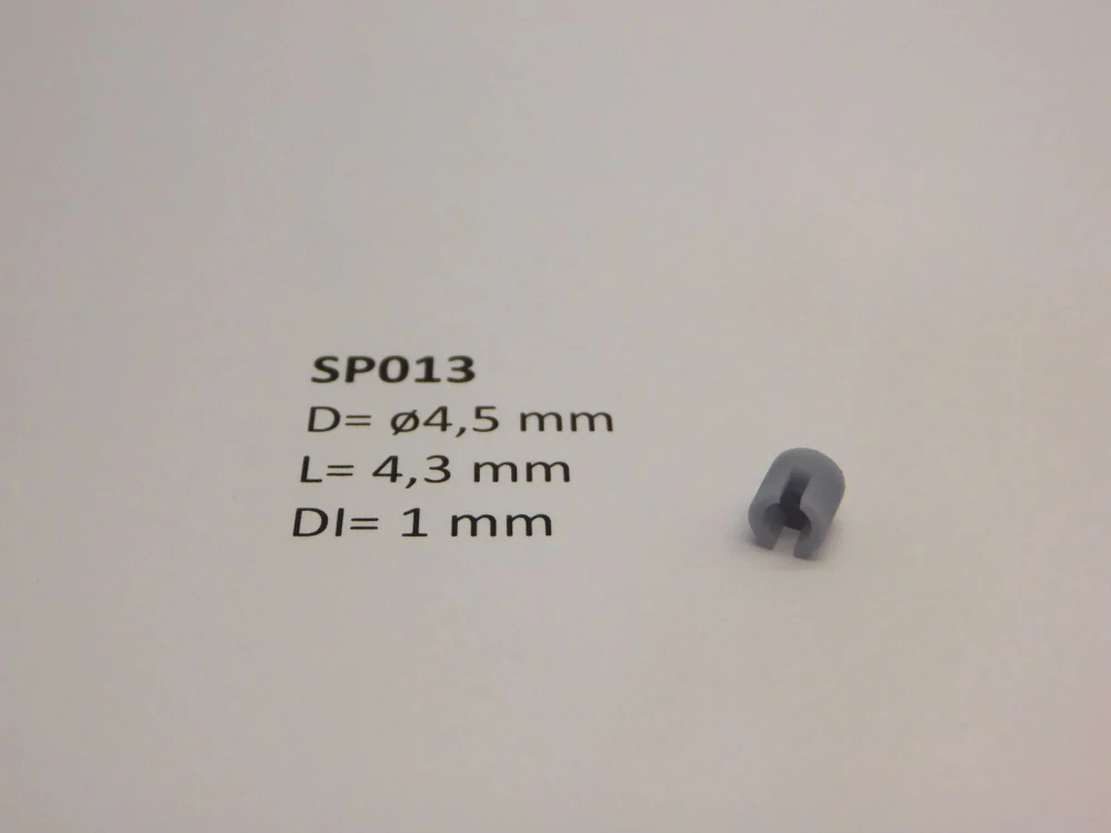 ø 4.5 x 4.3 - for 1 mm shaft