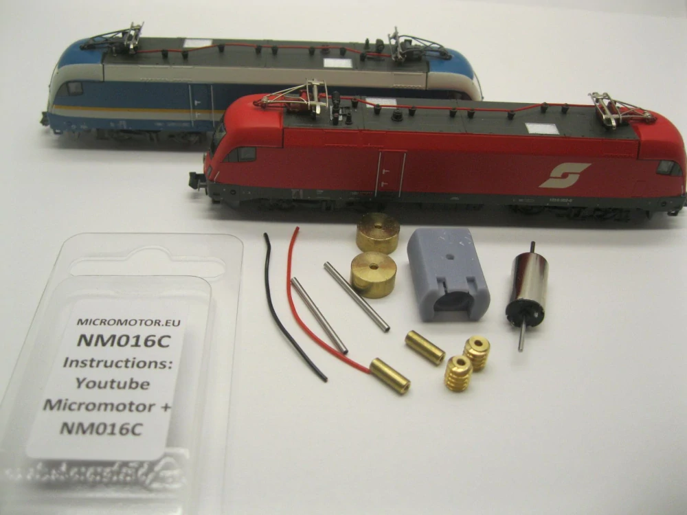 Minitrix BR 127, BR 152, BR 182, BR 183, BR 189, RENFE BR 252, ES 64 P, ES 64 F4, SBB Re 474, ™BB 1016/1116, GYSEV 470