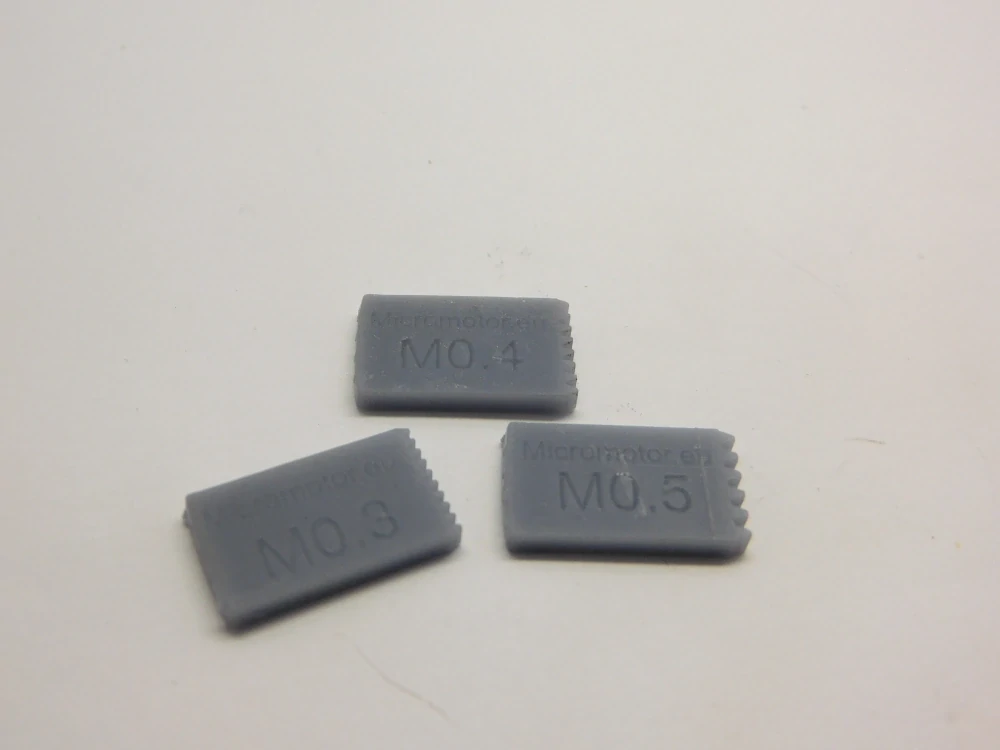 Modulový měřič pro ozubená kola - M0.3, M0.4 & M0.5