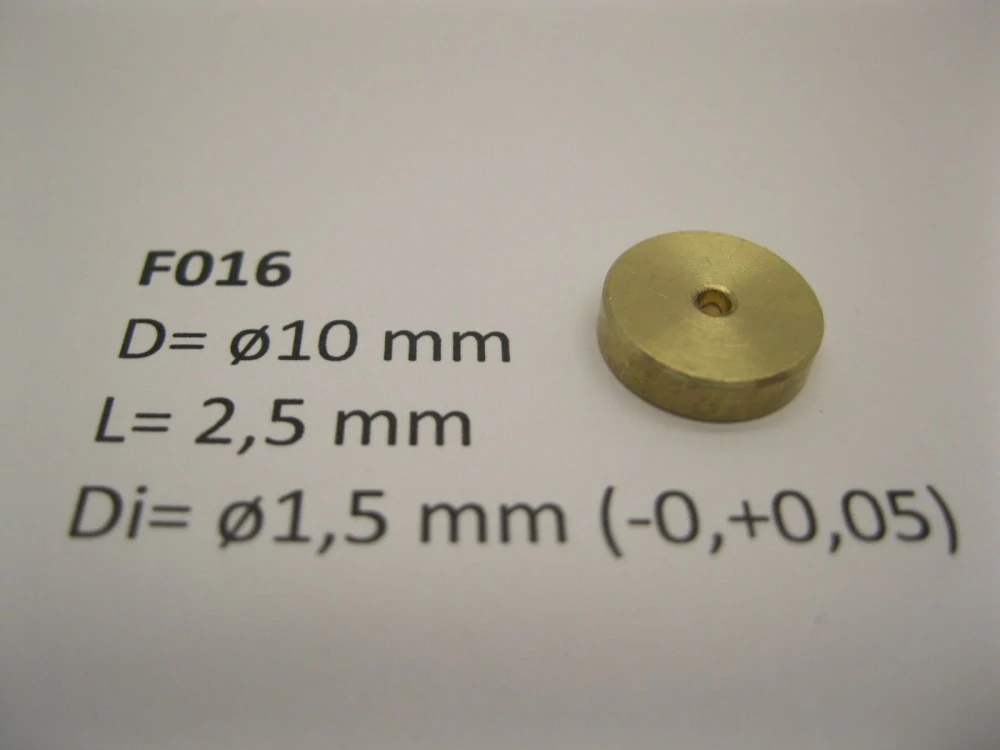 Setrvačník ø10 mm x 2,5 mm x ø1,5 mm