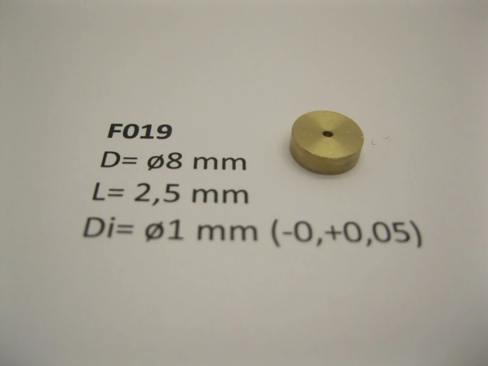 Setrvačník ø8 mm x 2,5 mm x ø1 mm