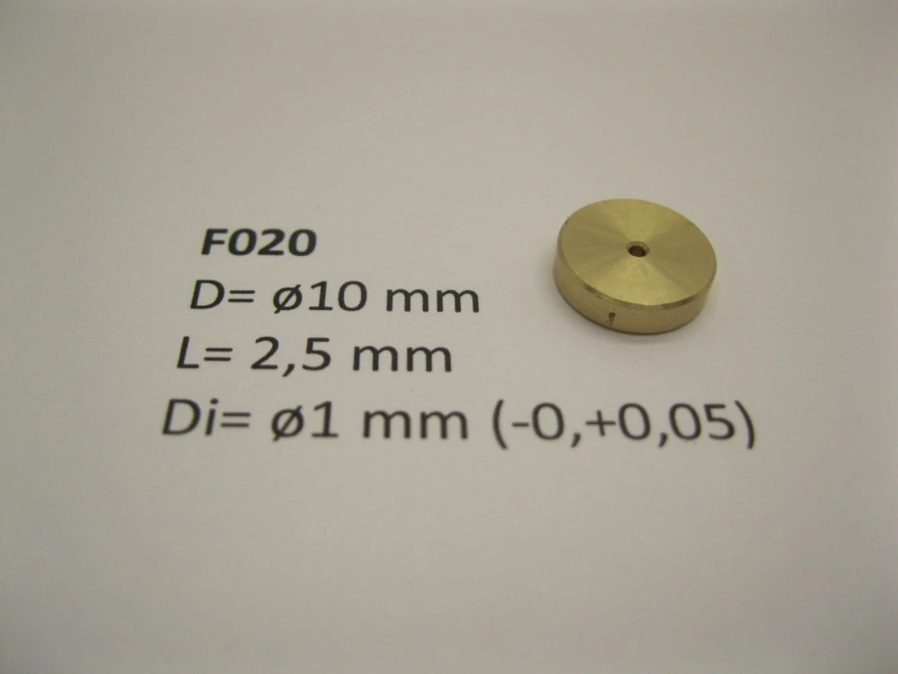 Setrvačník ø10 mm x 2,5 mm x ø1 mm