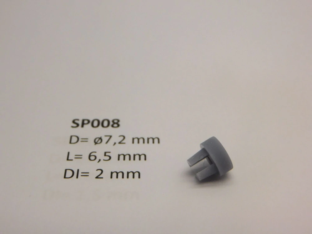ø 7.2 x 6.5 - for 2 mm shaft