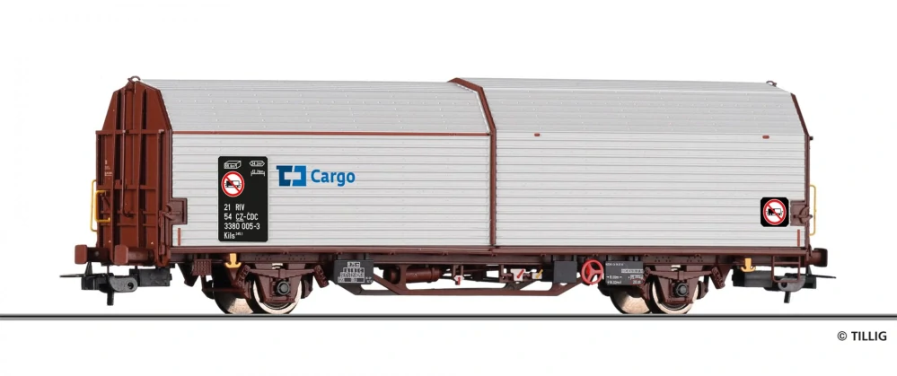 H0 - Krytý nákladní vůz Kils 245.1 ČD Cargo, Ep. VI