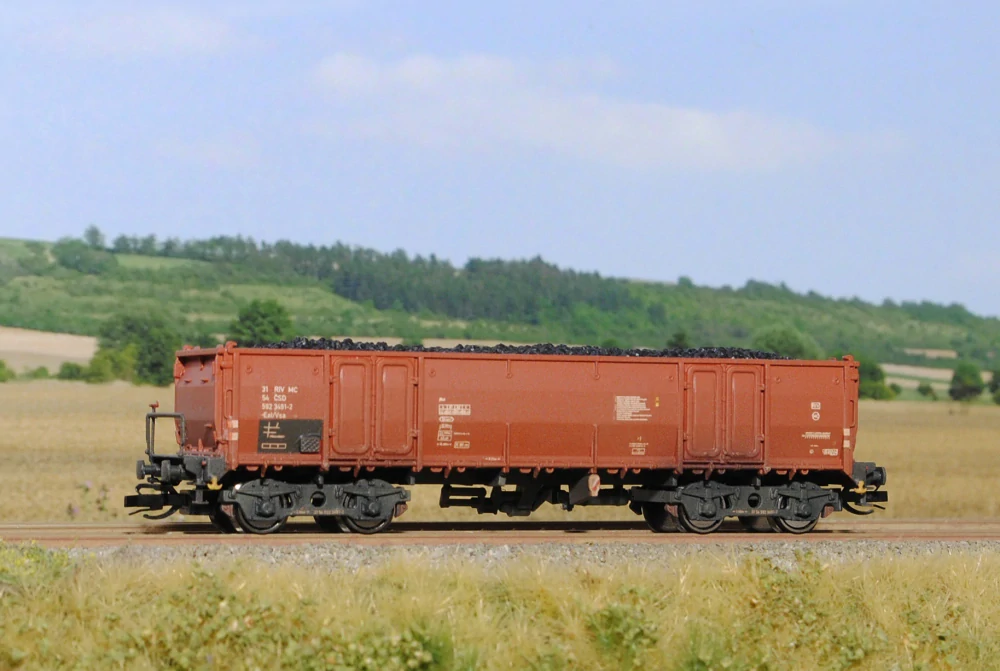 Otevřený vůz Eal/Vsa 10 ČSD 1:120