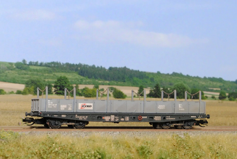 Vysokostěnný vůz Smm 10 Ryko 1:120