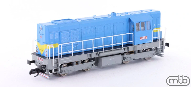TT - dieselová lokomotiva Kocour T448.0527 ČSD
