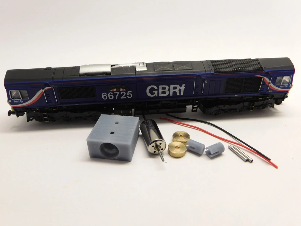 Dapol Class 66 – old models with Mabuchi motor