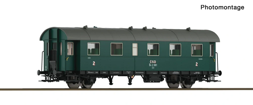TT - Osobní vůz Be 2. tř. ČSD