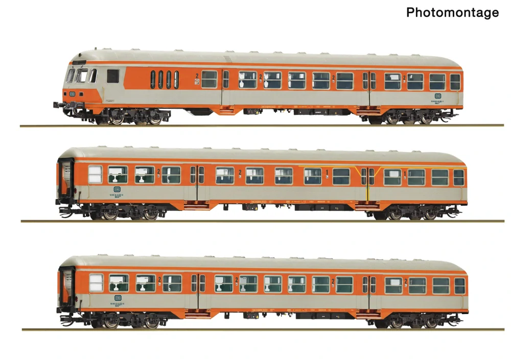 TT - 3dílná sada osobních vozů Citybahn DB AG